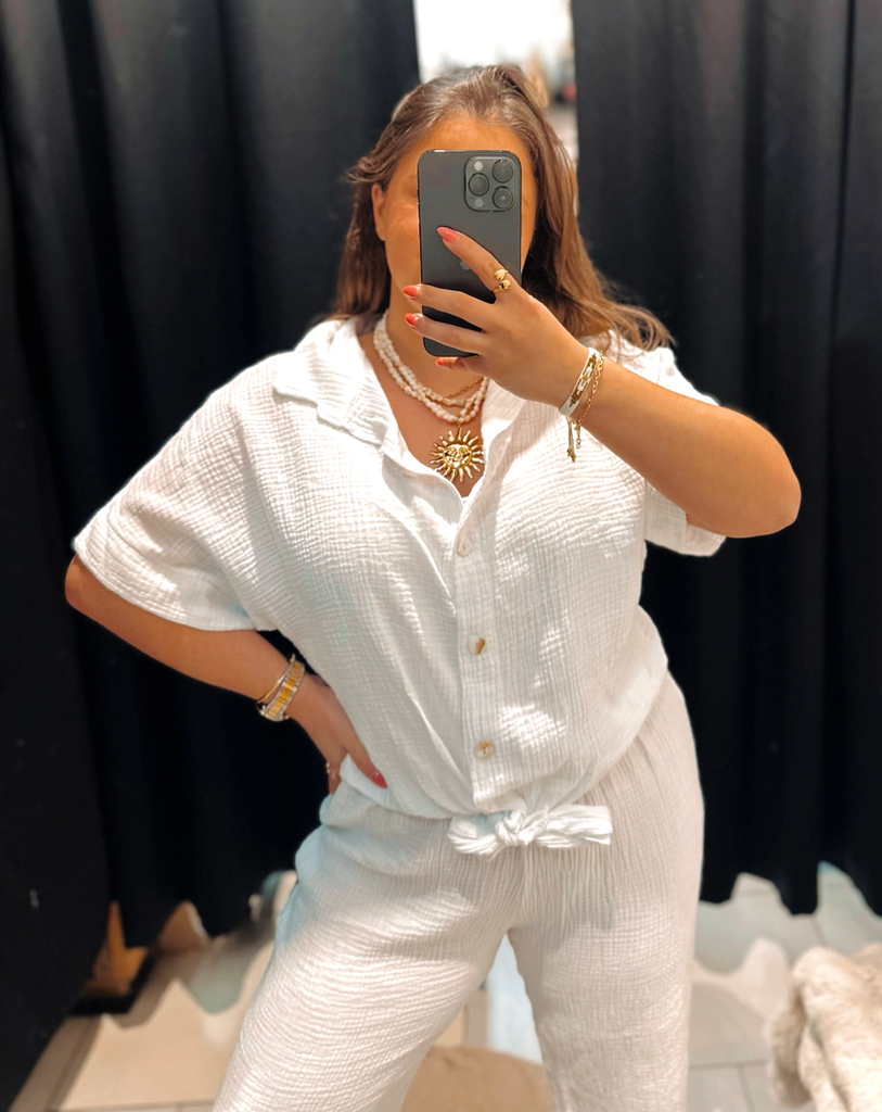 Chemise Agnès blanche