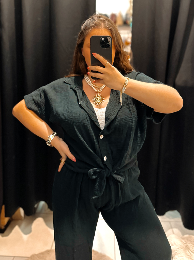 Chemise Agnès noire