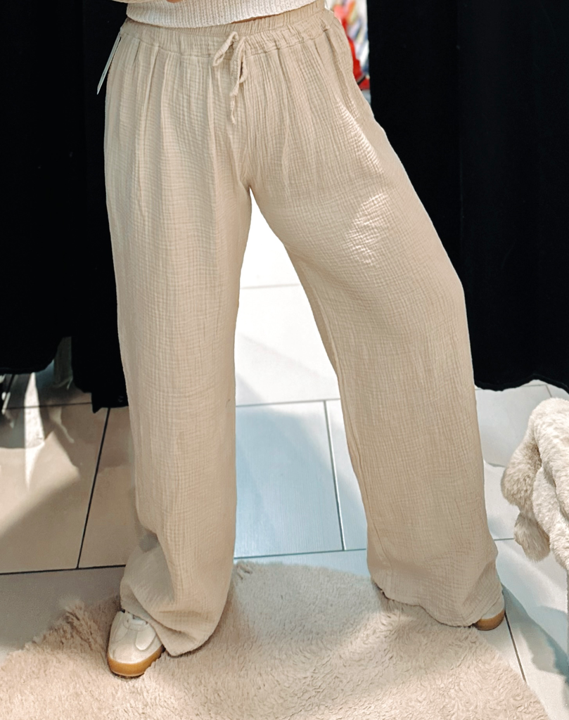 Pantalon Victoria beige