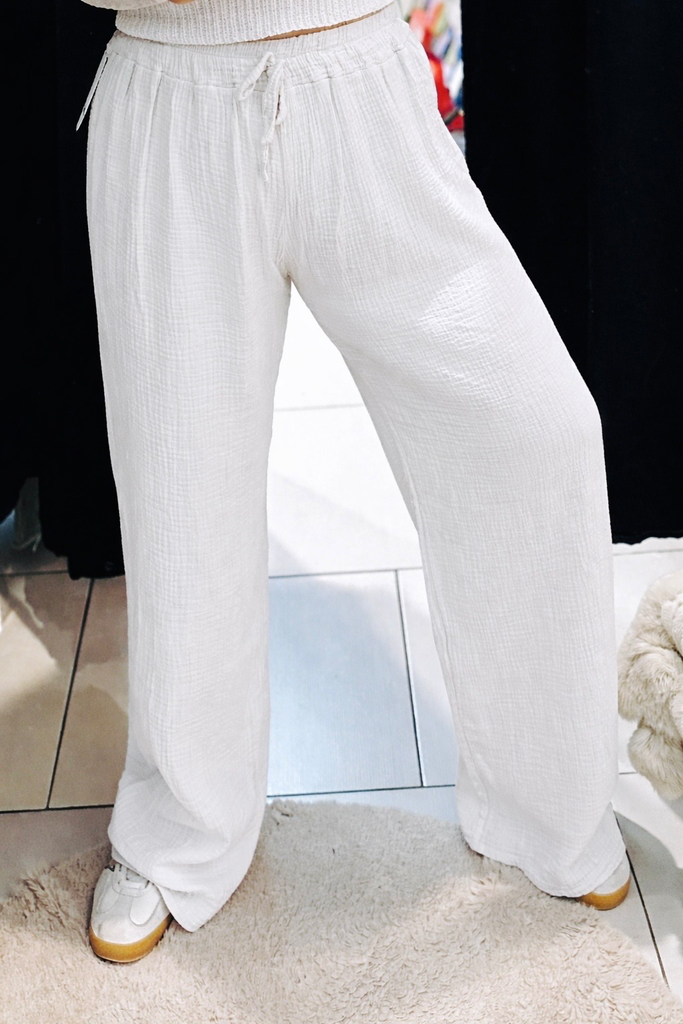 Pantalon Victoria blanc