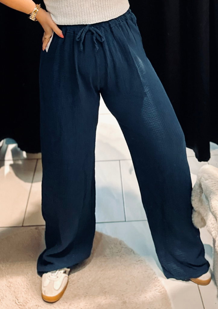 Pantalon Victoria bleu marine
