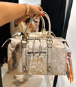 Grand sac gaga doré