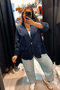 Blazer Alix bleu marine