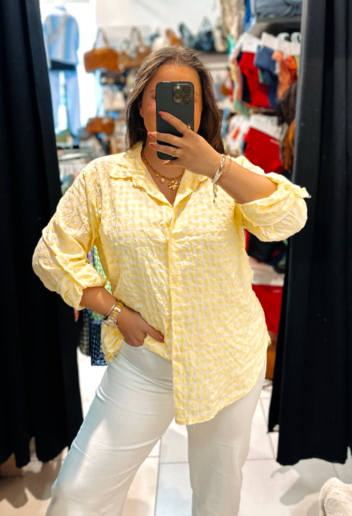 Chemise Huguette jaune