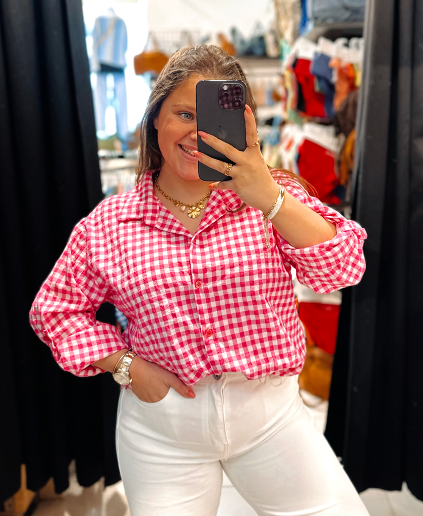 Chemise Huguette fuchsia