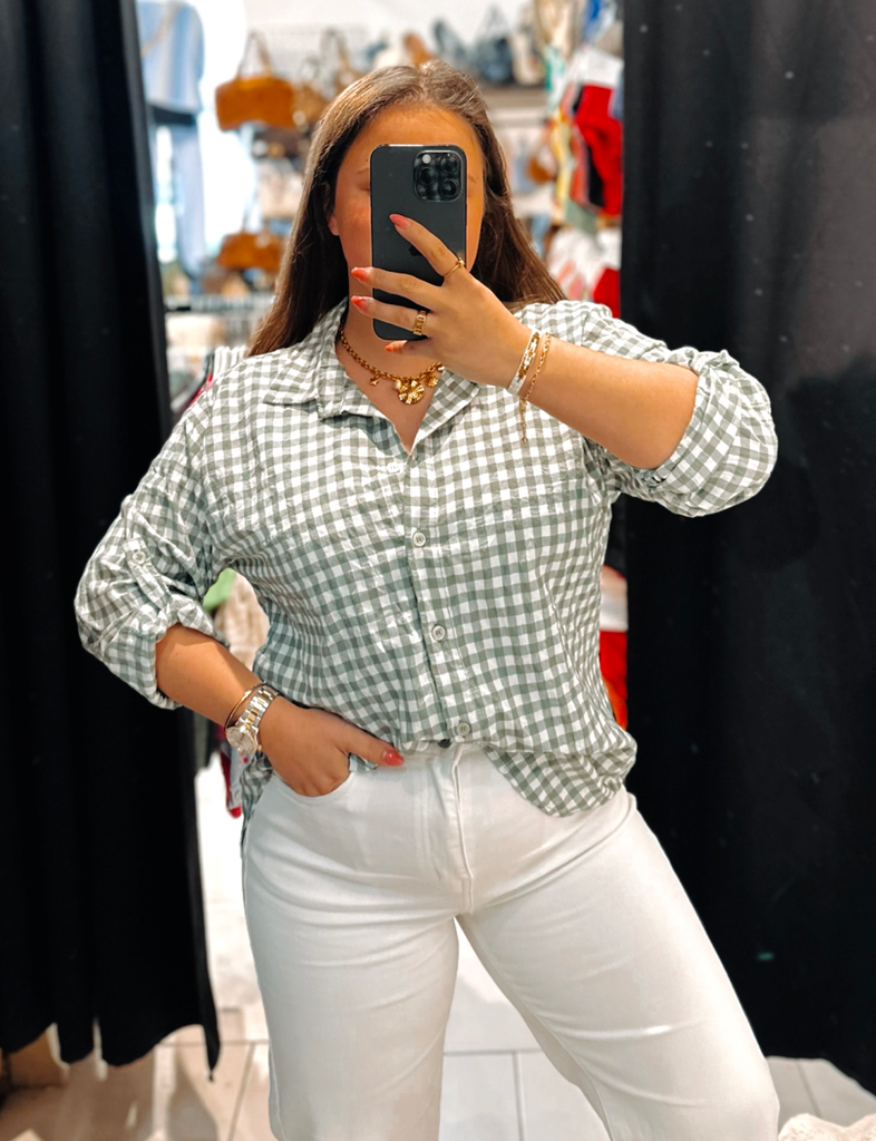 Chemise Huguette kaki