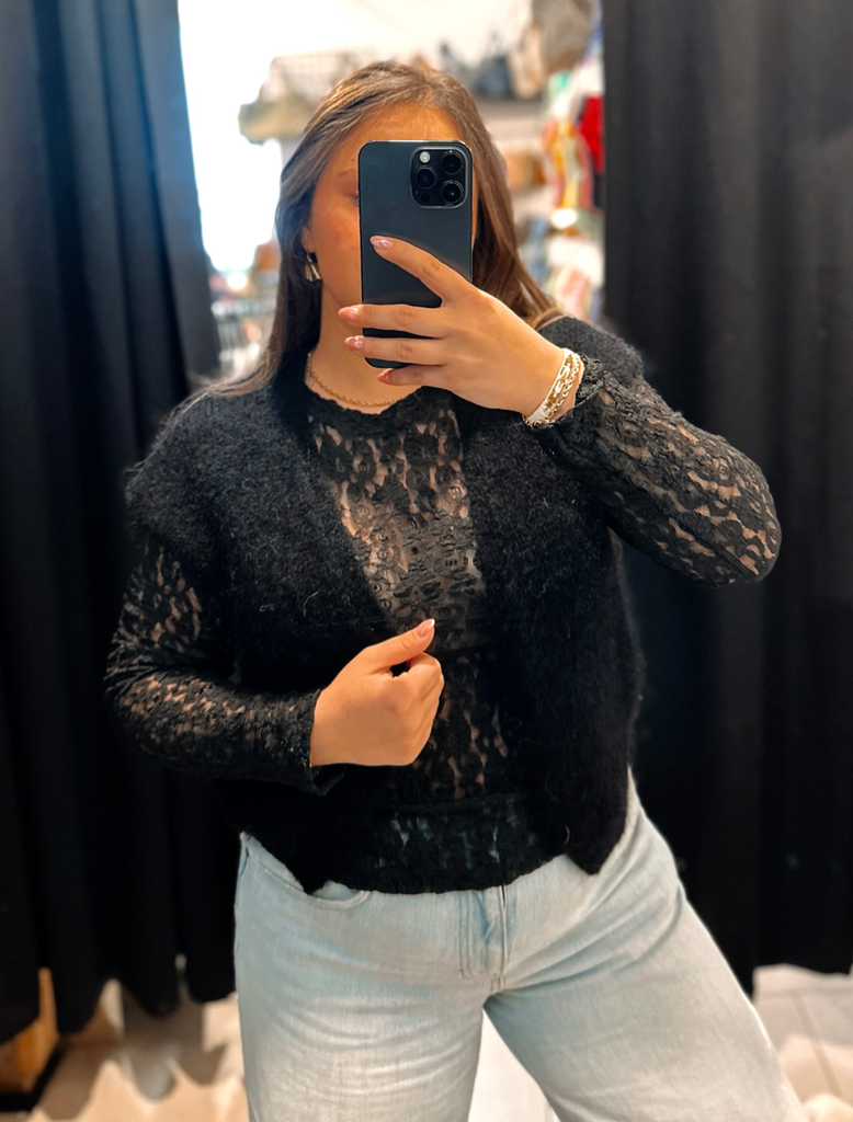 Gilet Laurène noir