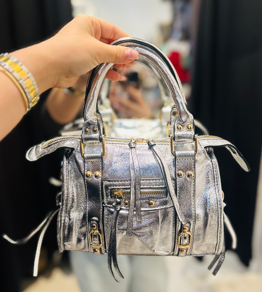 Sac gaga argenté