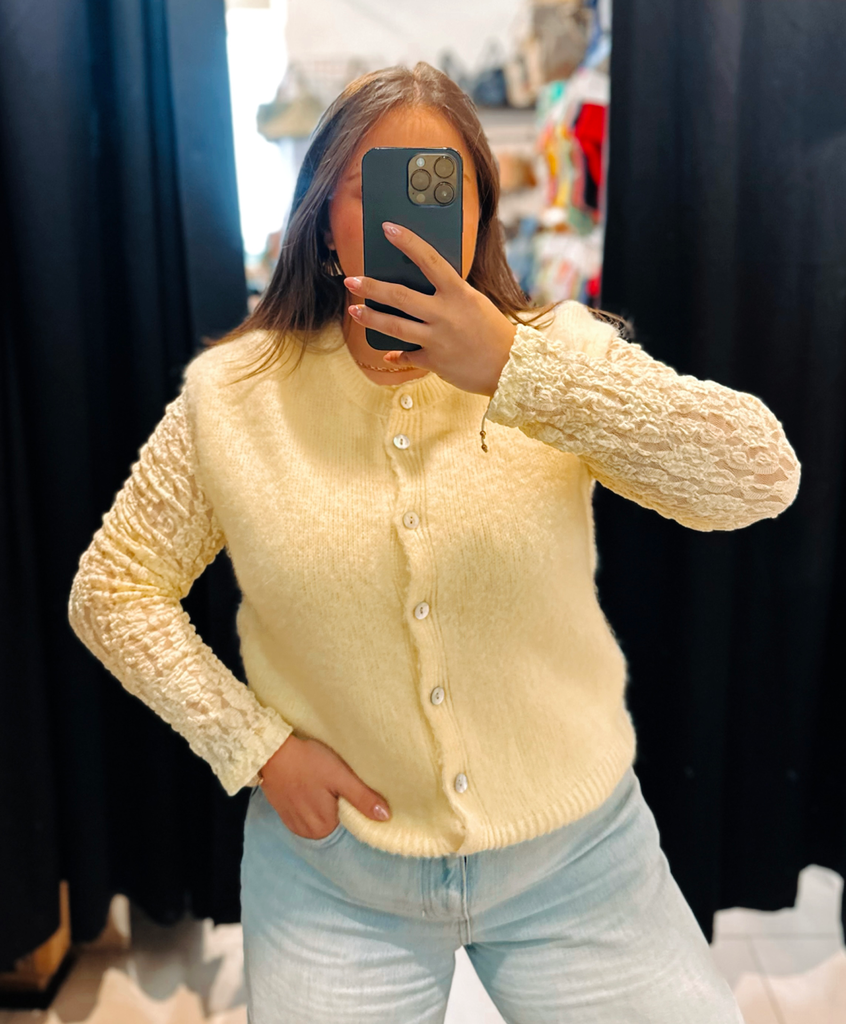 Gilet Inès jaune