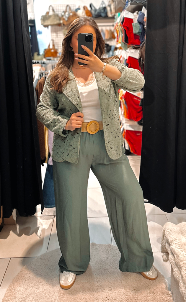 Pantalon Alba kaki