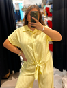 Chemise Alizée jaune