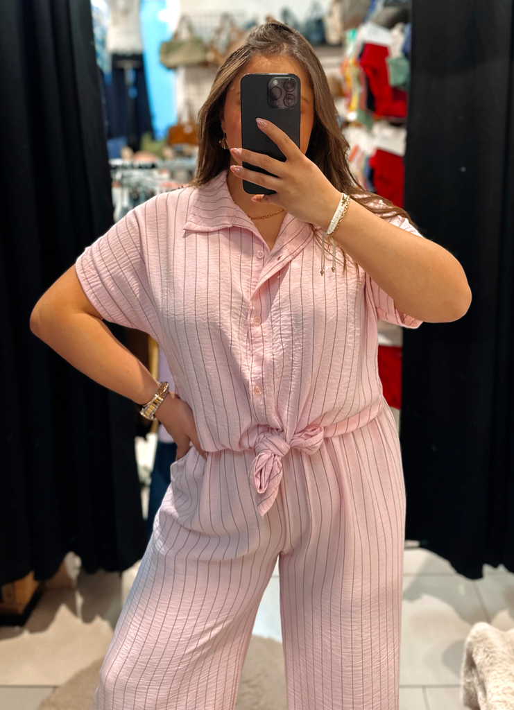 Chemise Alizée rose