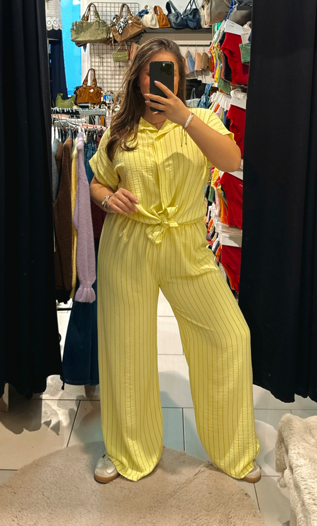 Pantalon Alizée jaune