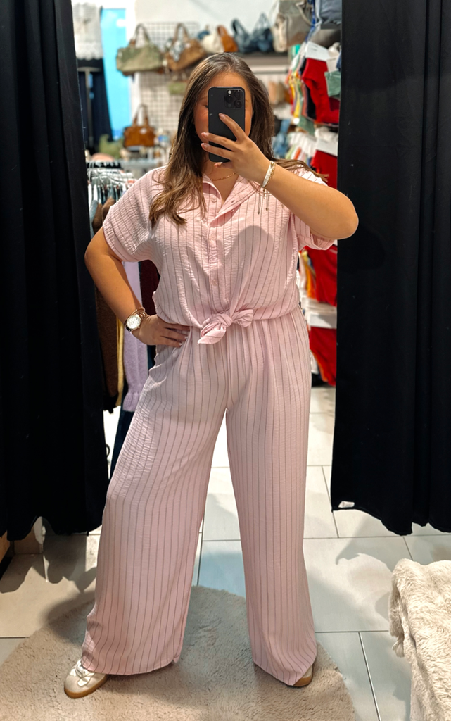 Pantalon Alizée rose