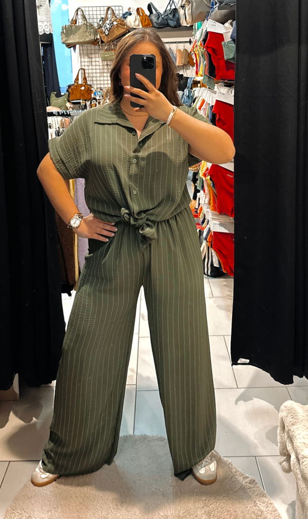 Pantalon Alizée kaki