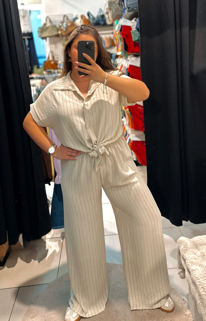 Pantalon Alizée beige