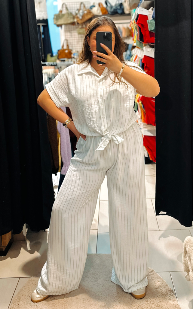 Pantalon Alizée blanc