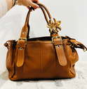 Sac Gérard camel en cuir