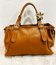 Sac Gérard XL camel en cuir