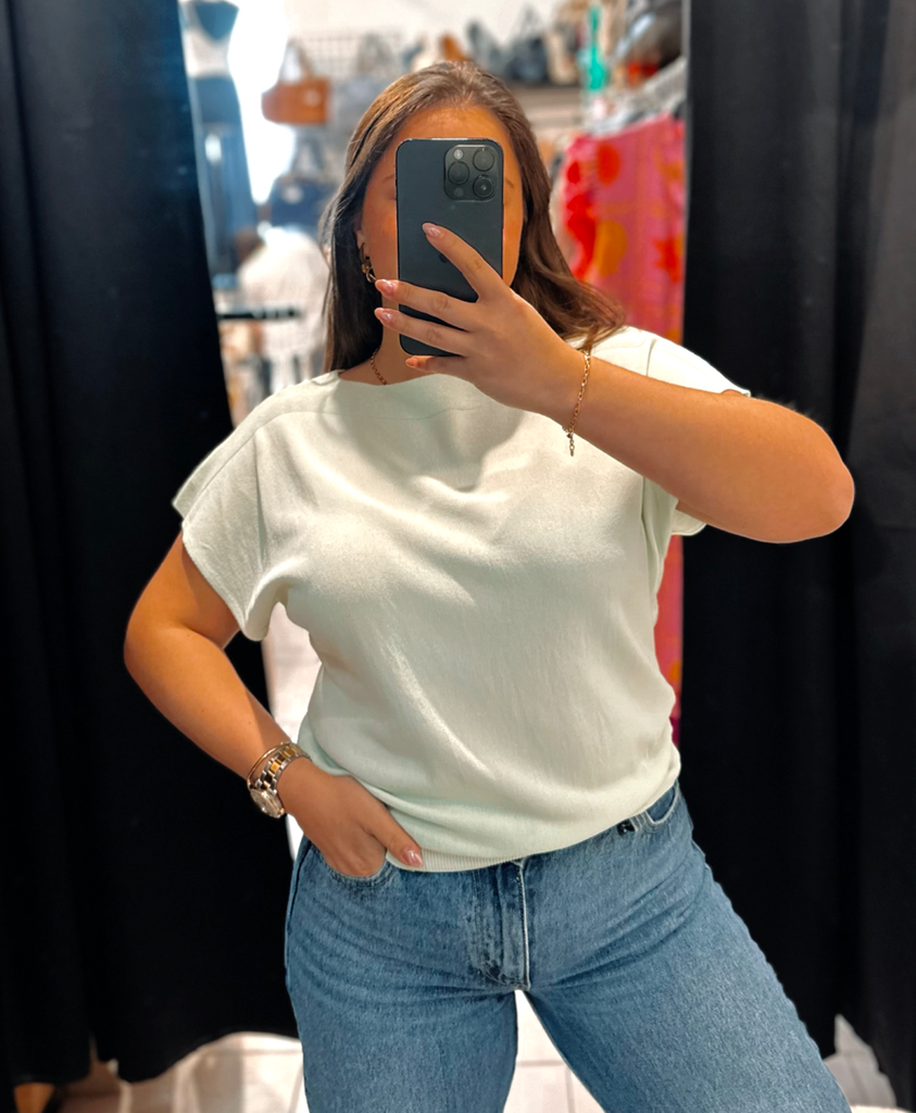 Blouse Suzie vert d’eau