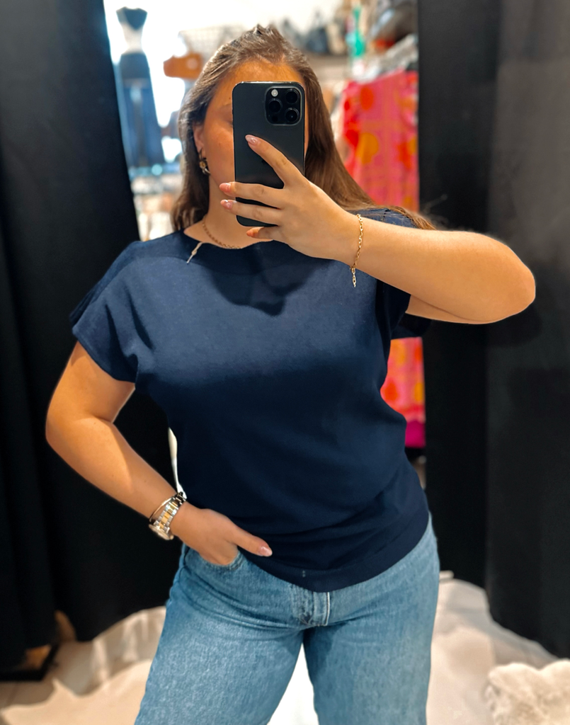 Blouse Suzie bleue marine