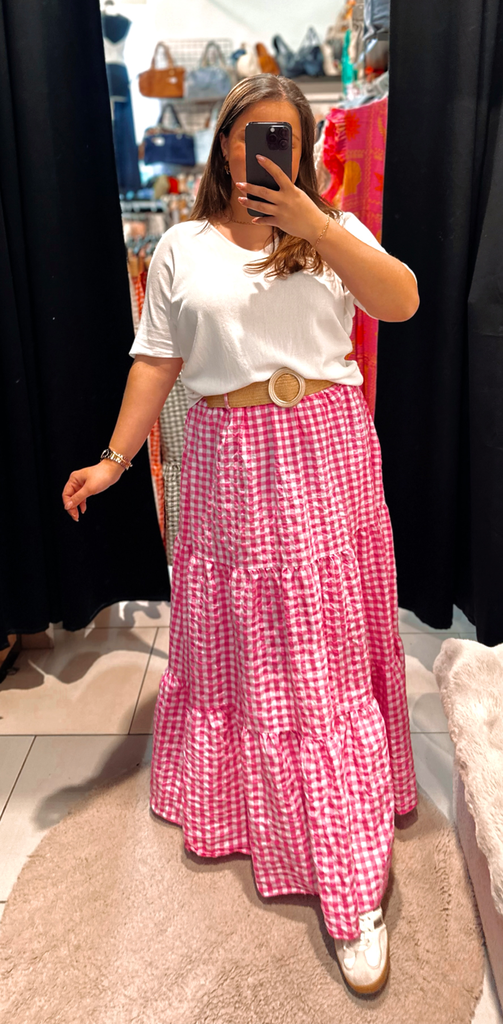 Jupe Dita fuchsia
