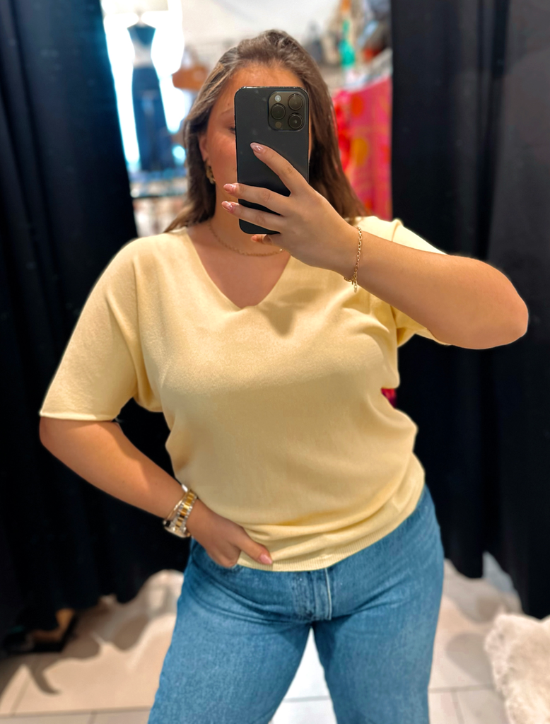 Blouse Odette jaune