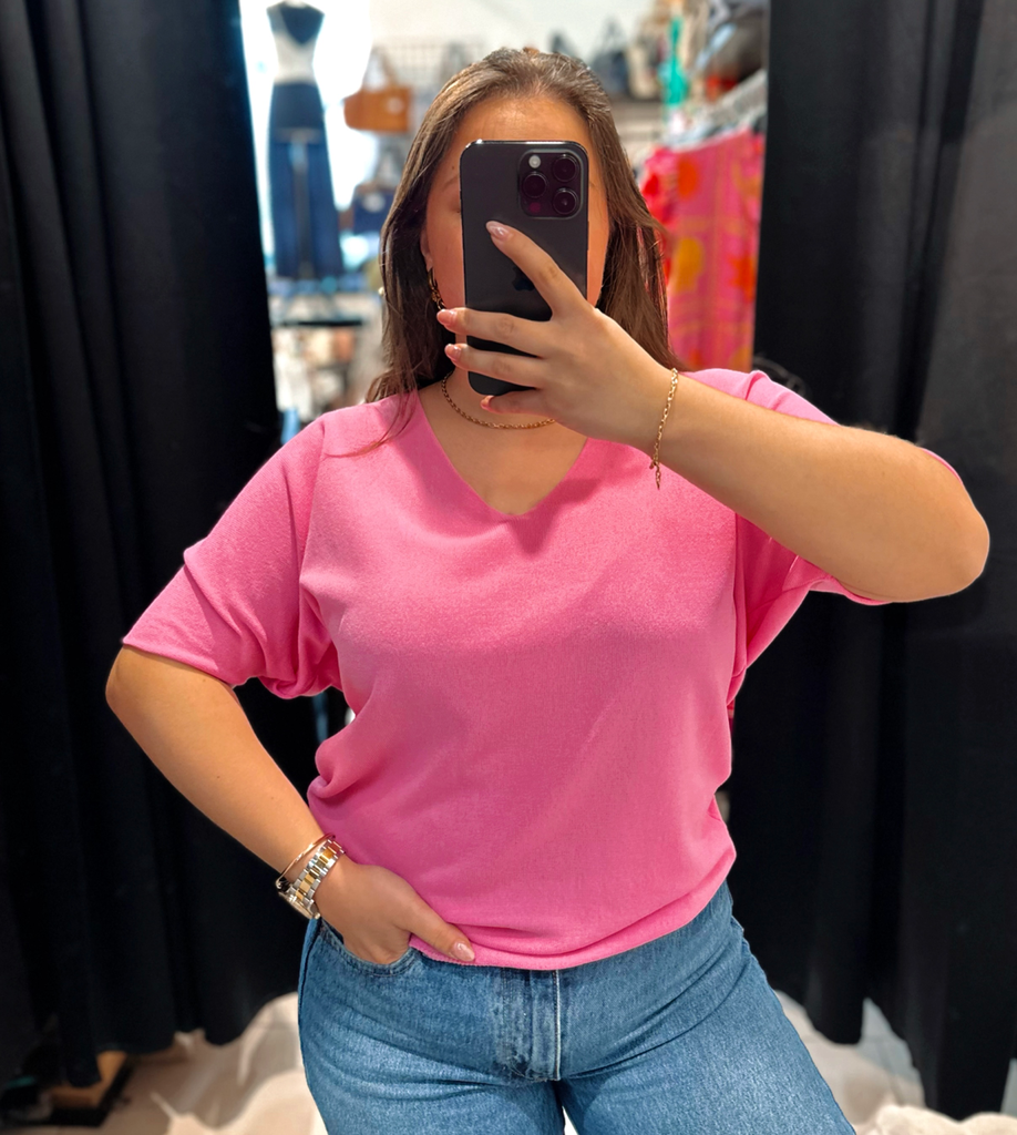 Blouse Odette rose