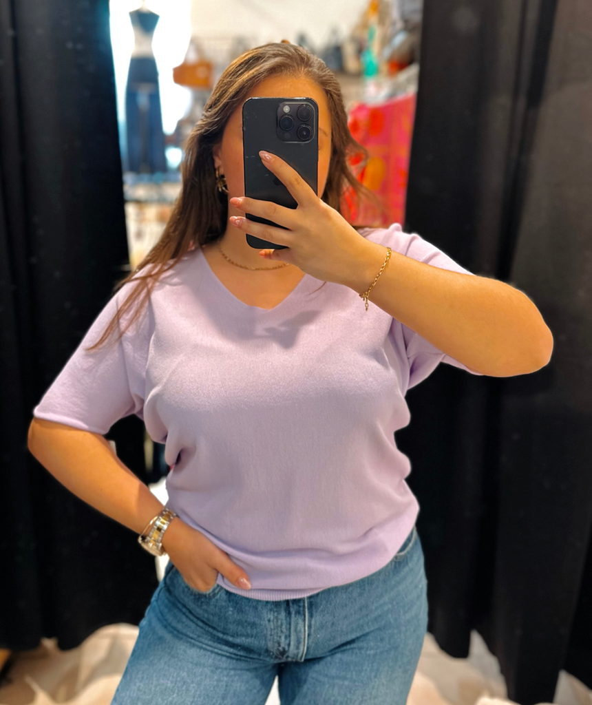 Blouse Odette Lilas