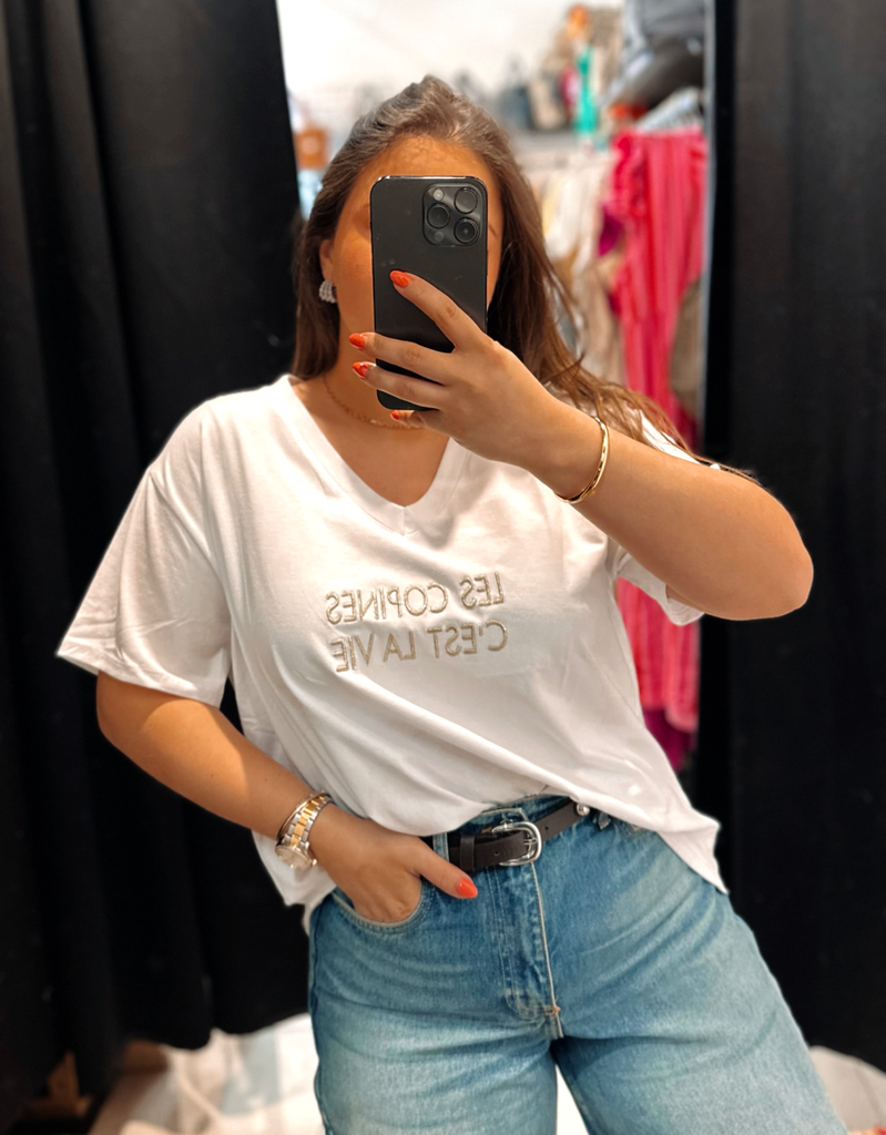 T-shirt Les copines c’est la vie