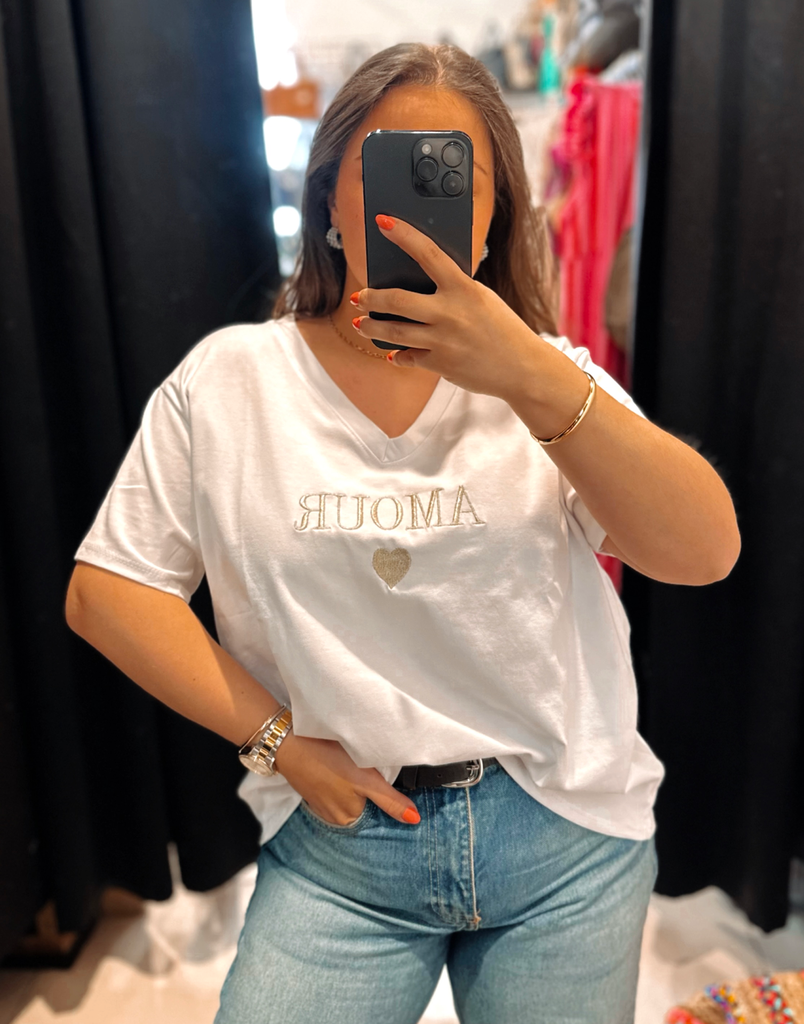 T-shirt Amour