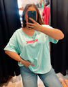 T-shirt Iconic turquoise