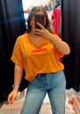 T-shirt Iconic orange