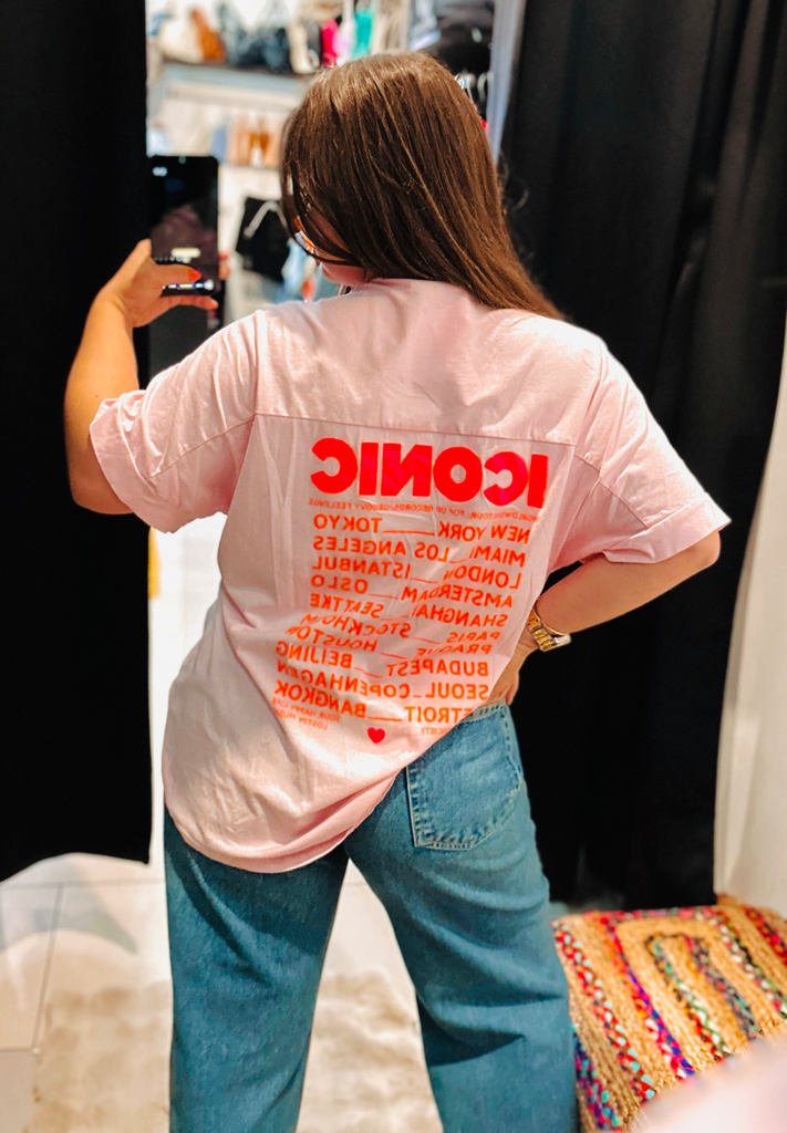 T-shirt Iconic rose