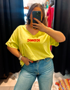 T-shirt Iconic lime