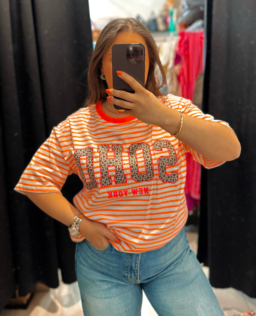 T-shirt Soho orange fluo