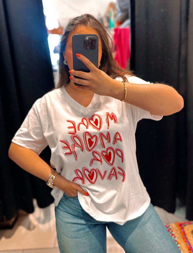 T-shirt Amore