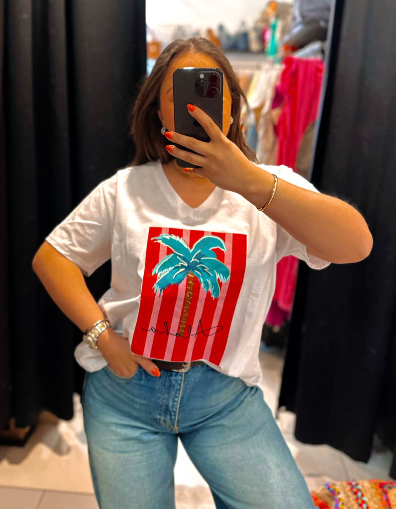 T-shirt palmier