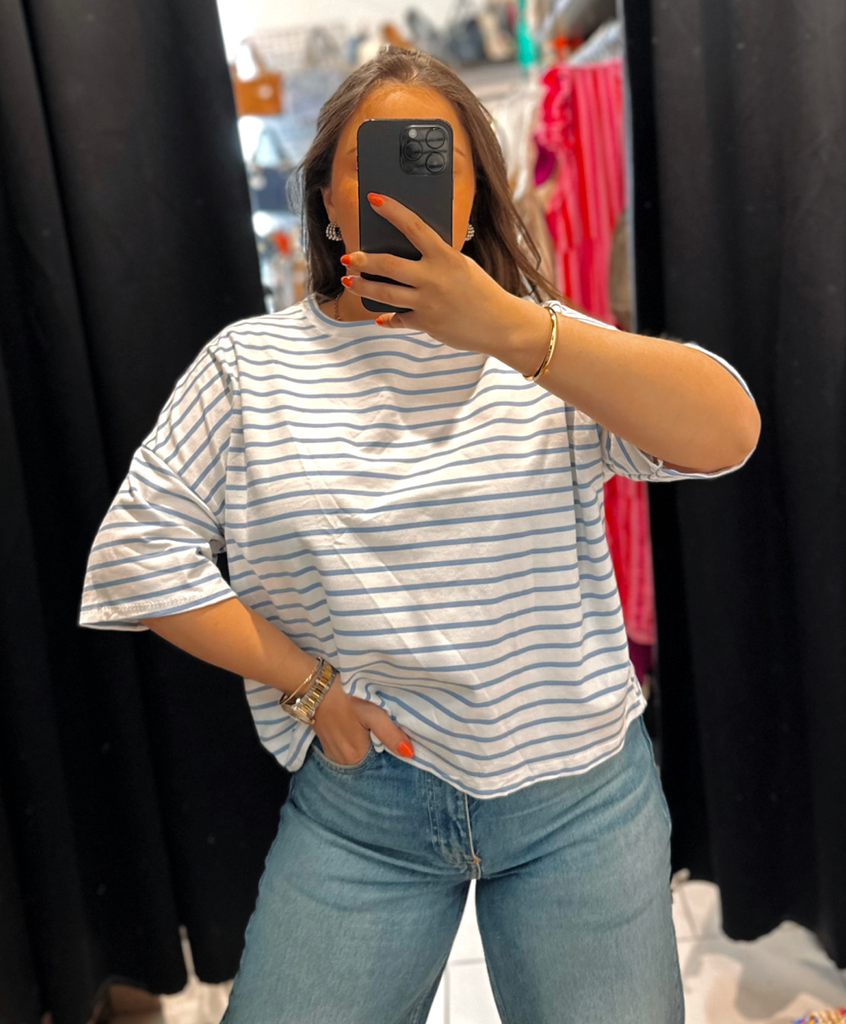 T-shirt Marin bleu
