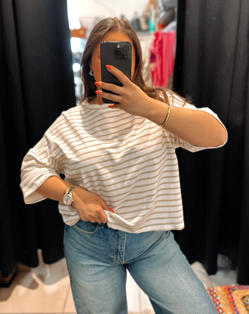 T-shirt Marin beige