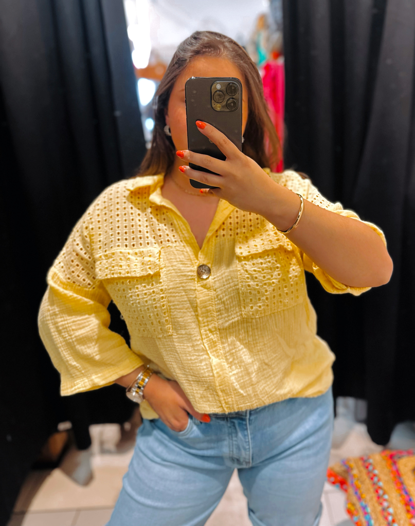 Chemise Maëlle jaune