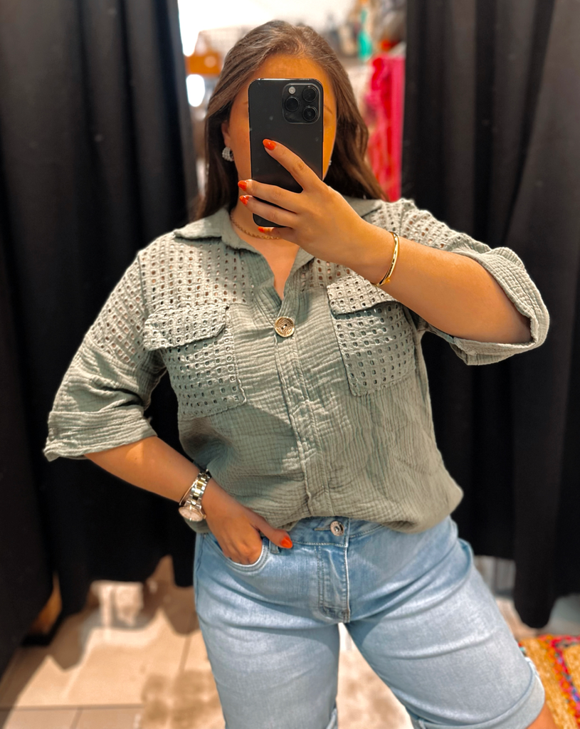 Chemise Maëlle kaki