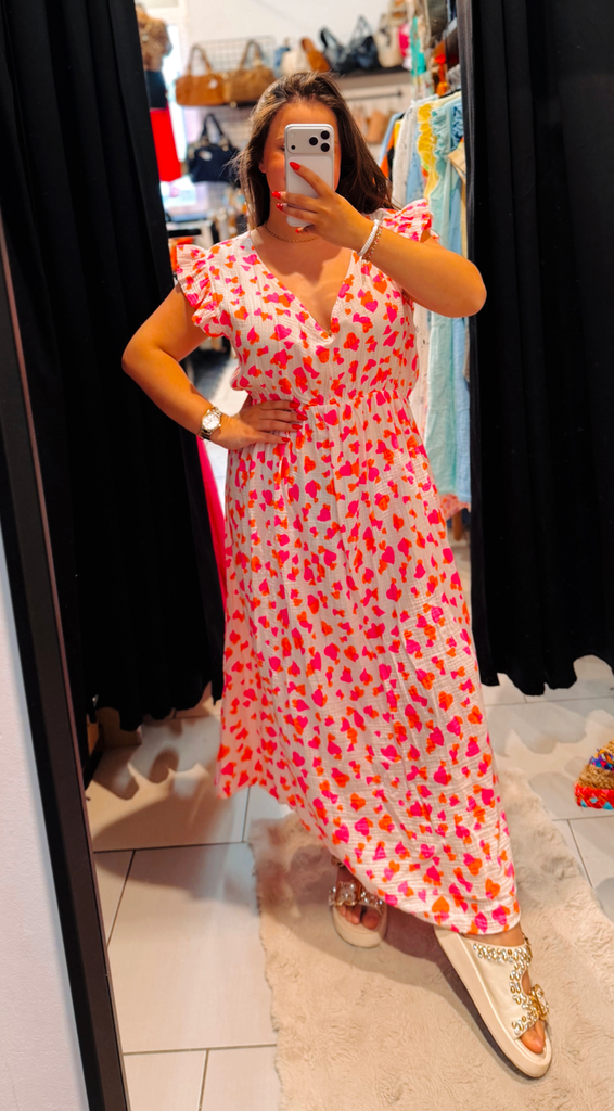 Robe Noëlla rose