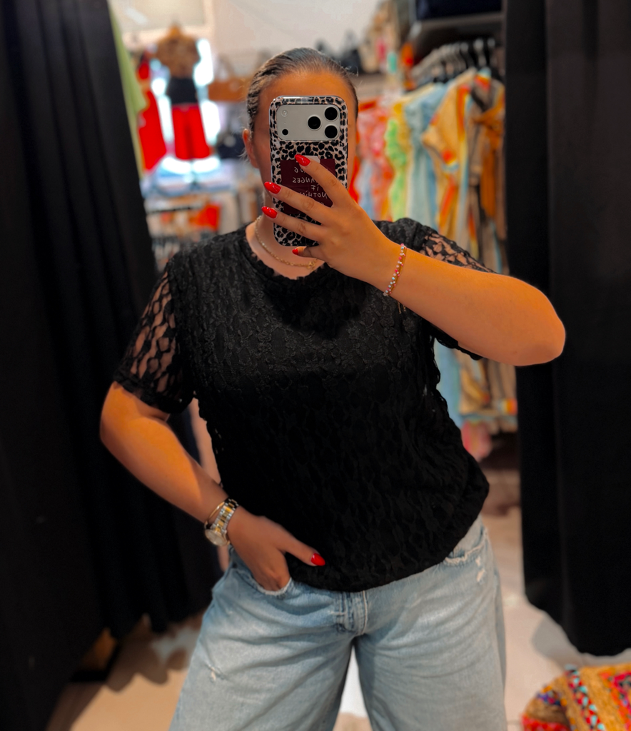 T-shirt Kimmy noir