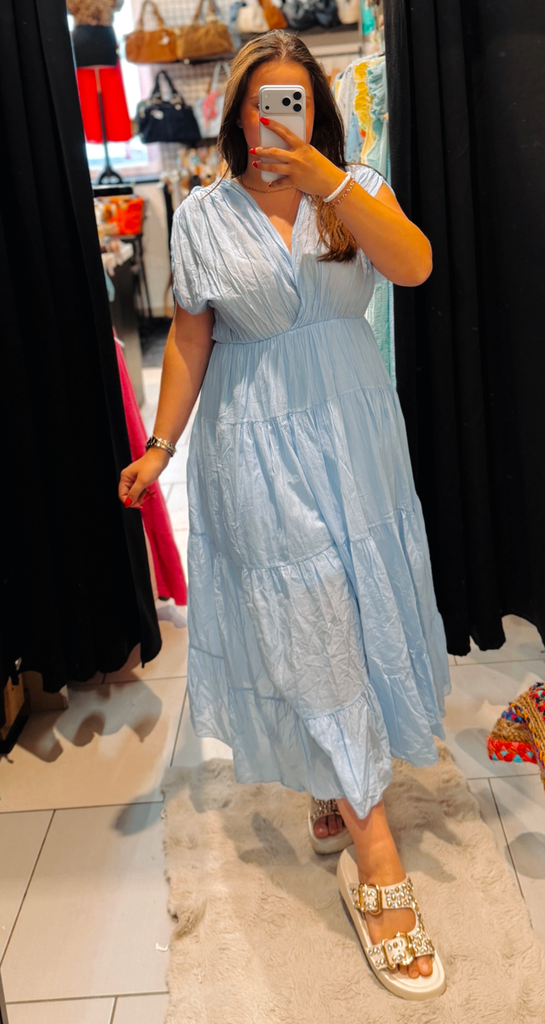 Robe Laura bleue ciel