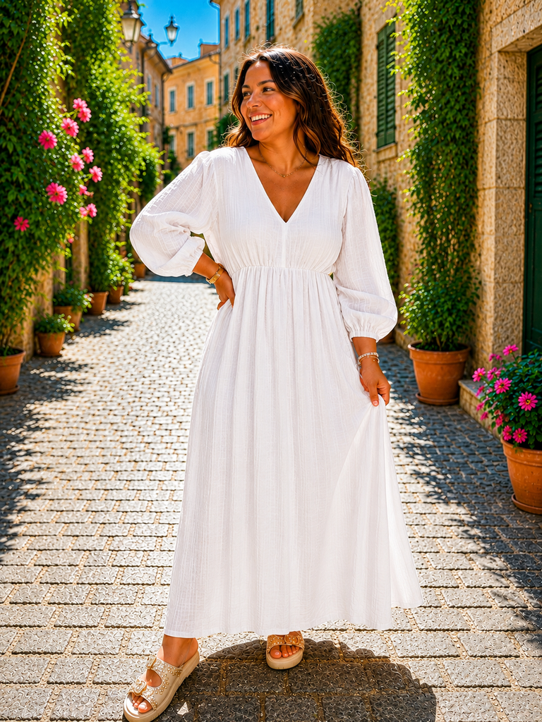 Robe Angelina blanche