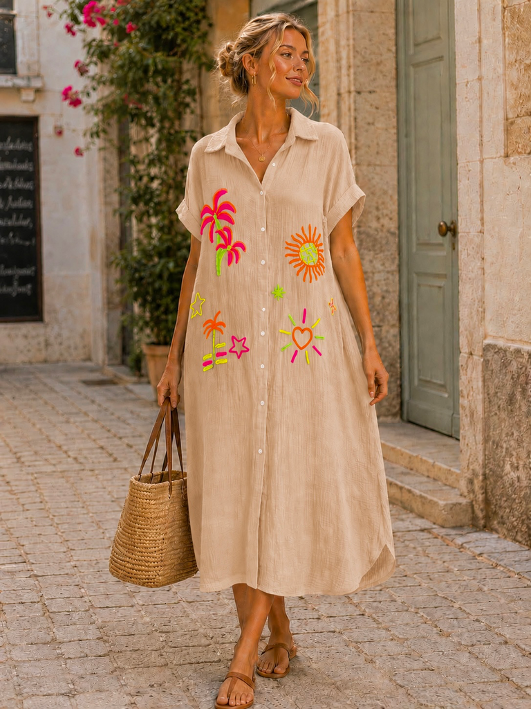 Robe Séverine - beige