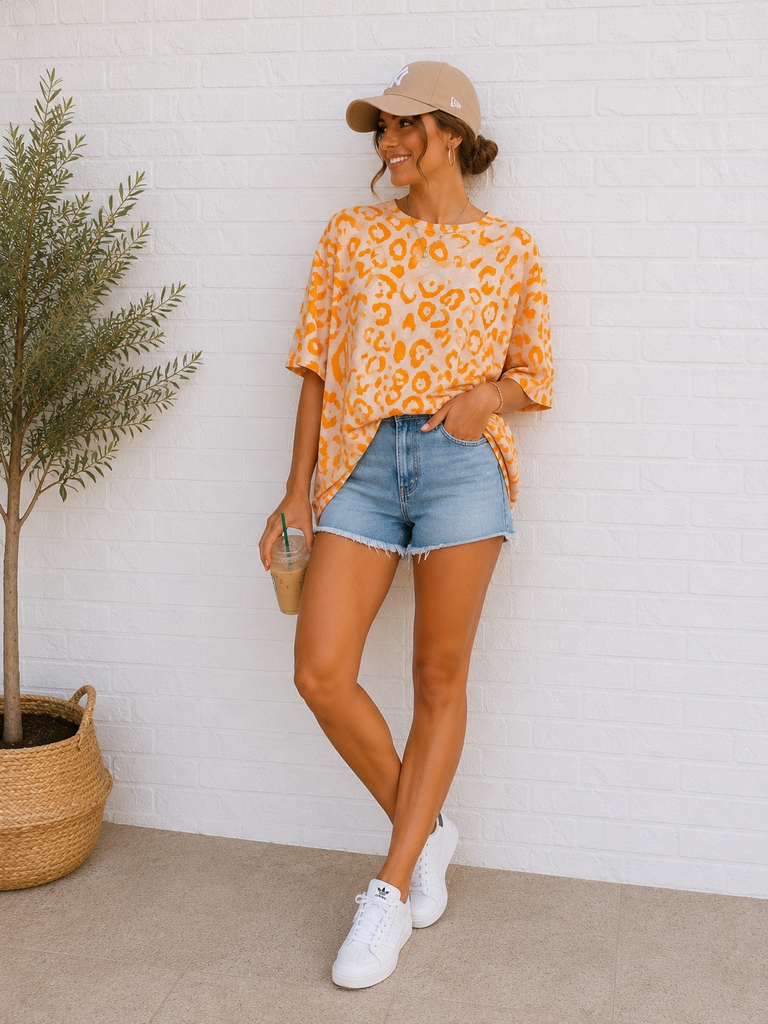 T-shirt Nila orange