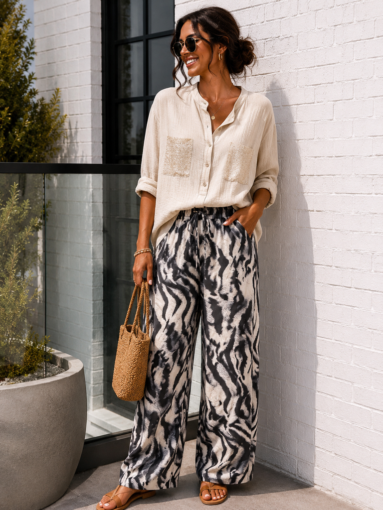 Pantalon animal