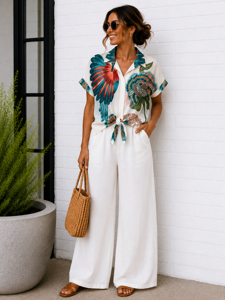 Chemise Kalista - canard